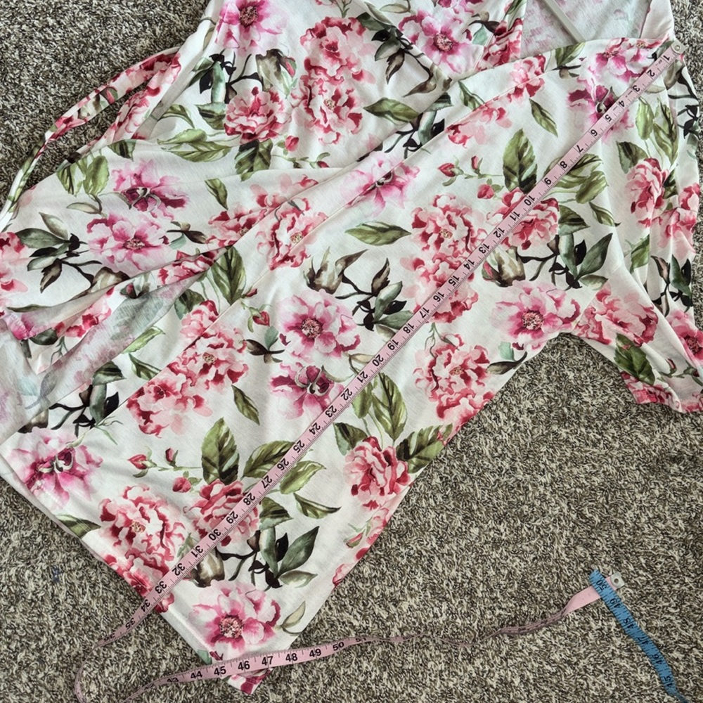 #2 Show me your Mumu Brie floral wrap robe cover up O/S - Picture 8 of 8